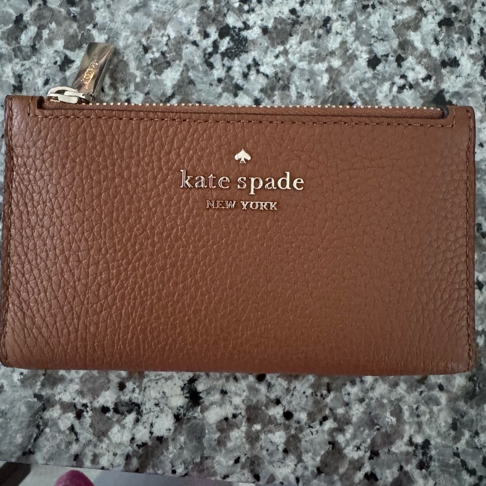 Kate Spade Tan Leather Wallet